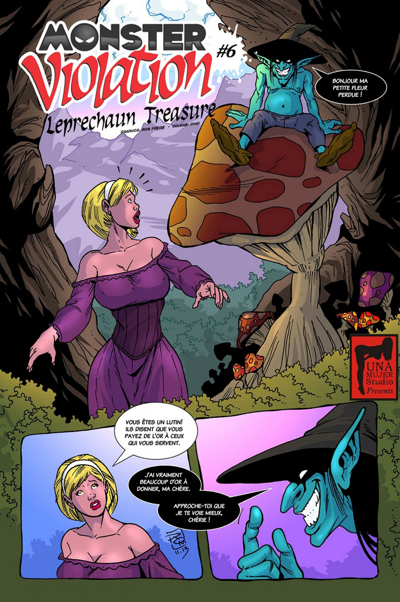 Freire - Monster violation 6 - Leprechaun treasure - French page 2 full