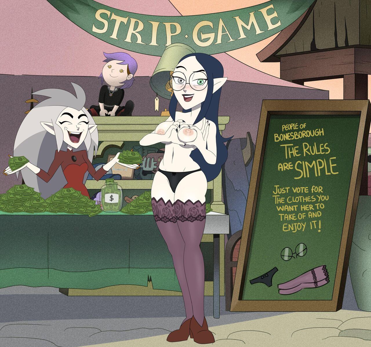 Lilith's Stripgame page 9 full