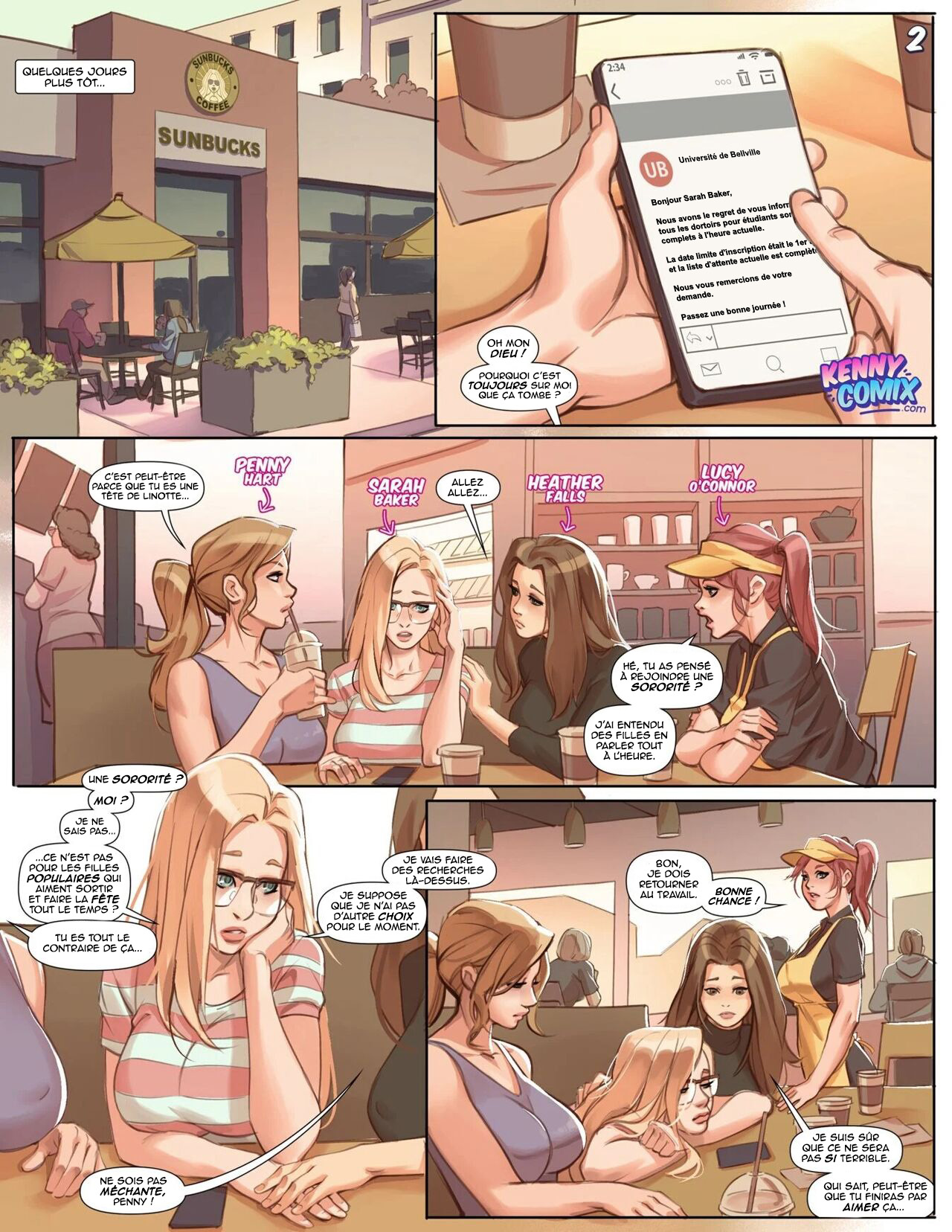 Naughty Sorority: The New Pledge page 3 full