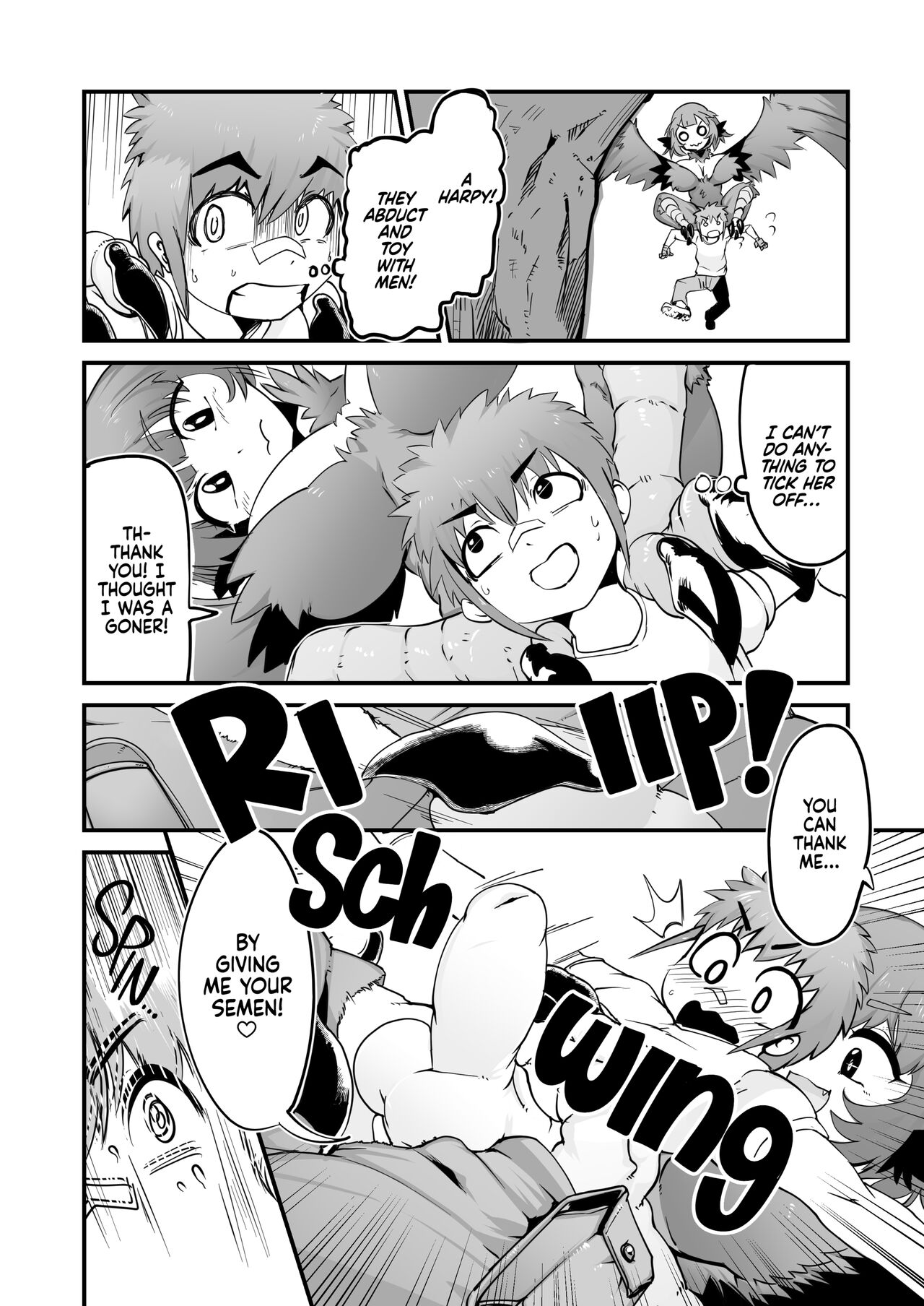 Buttobi! Harpy Girl｜Soaring Harpy Girl page 3 full