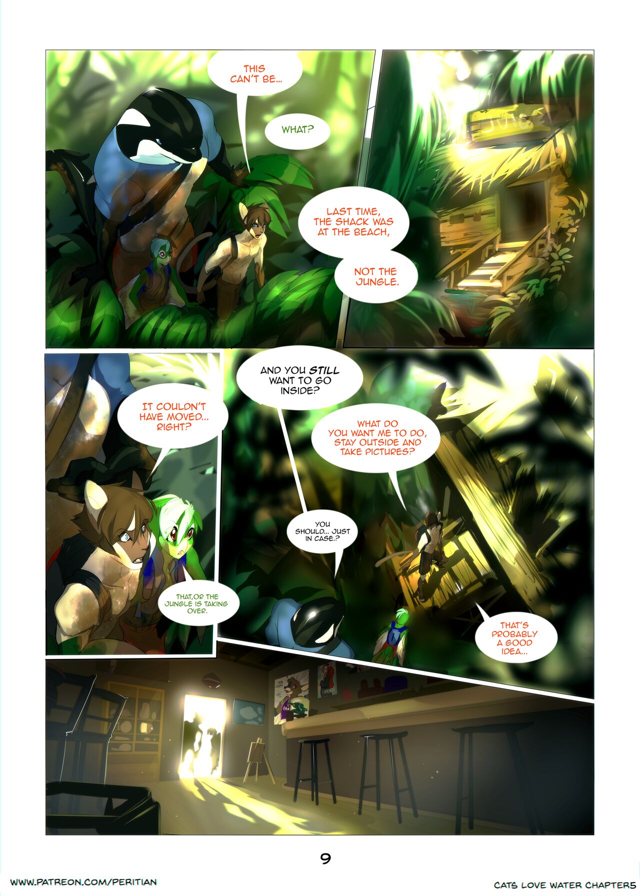 Cats love water 5 page 10 full