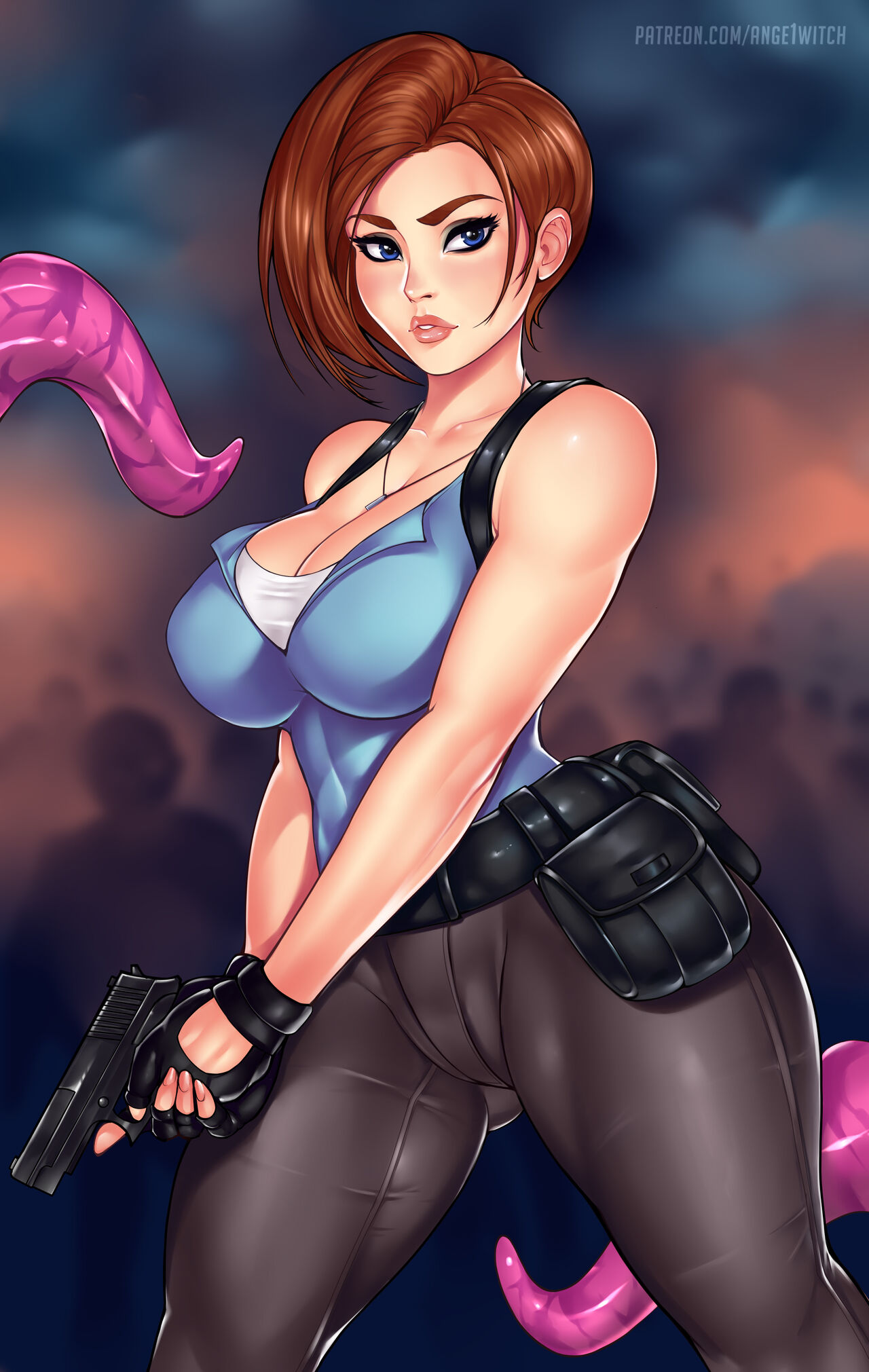Ange1Witch - Jill Valentine Gumroad page 1 full