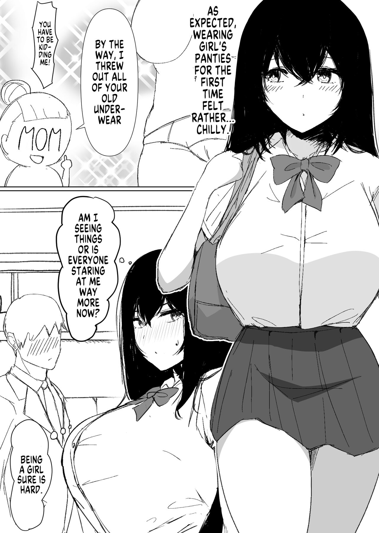 TS Shitara Dosukebe Osananajimi no Onegai o Kotowarikirezu ni Namapako Saremakucchatta Hanashi page 5 full