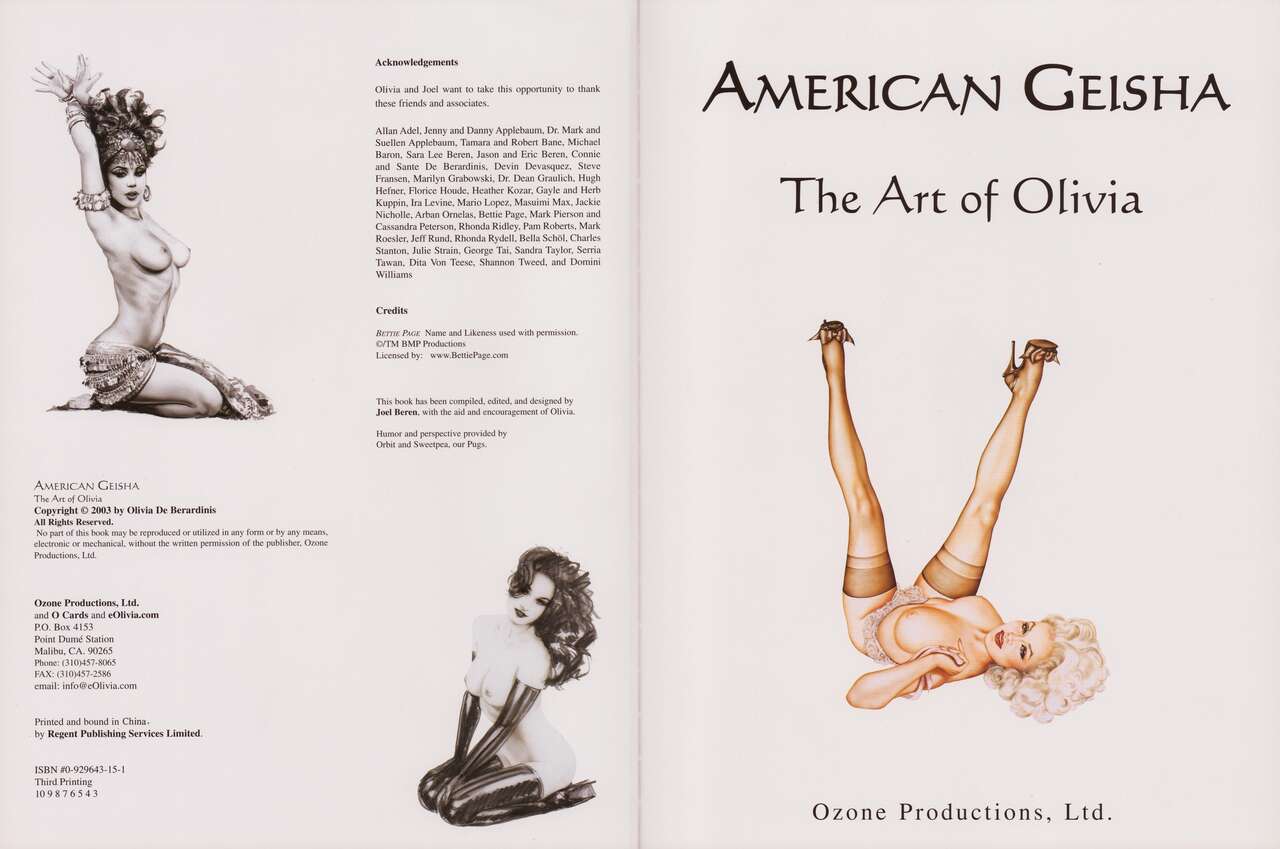 American Geisha - The art of Olivia page 6 full