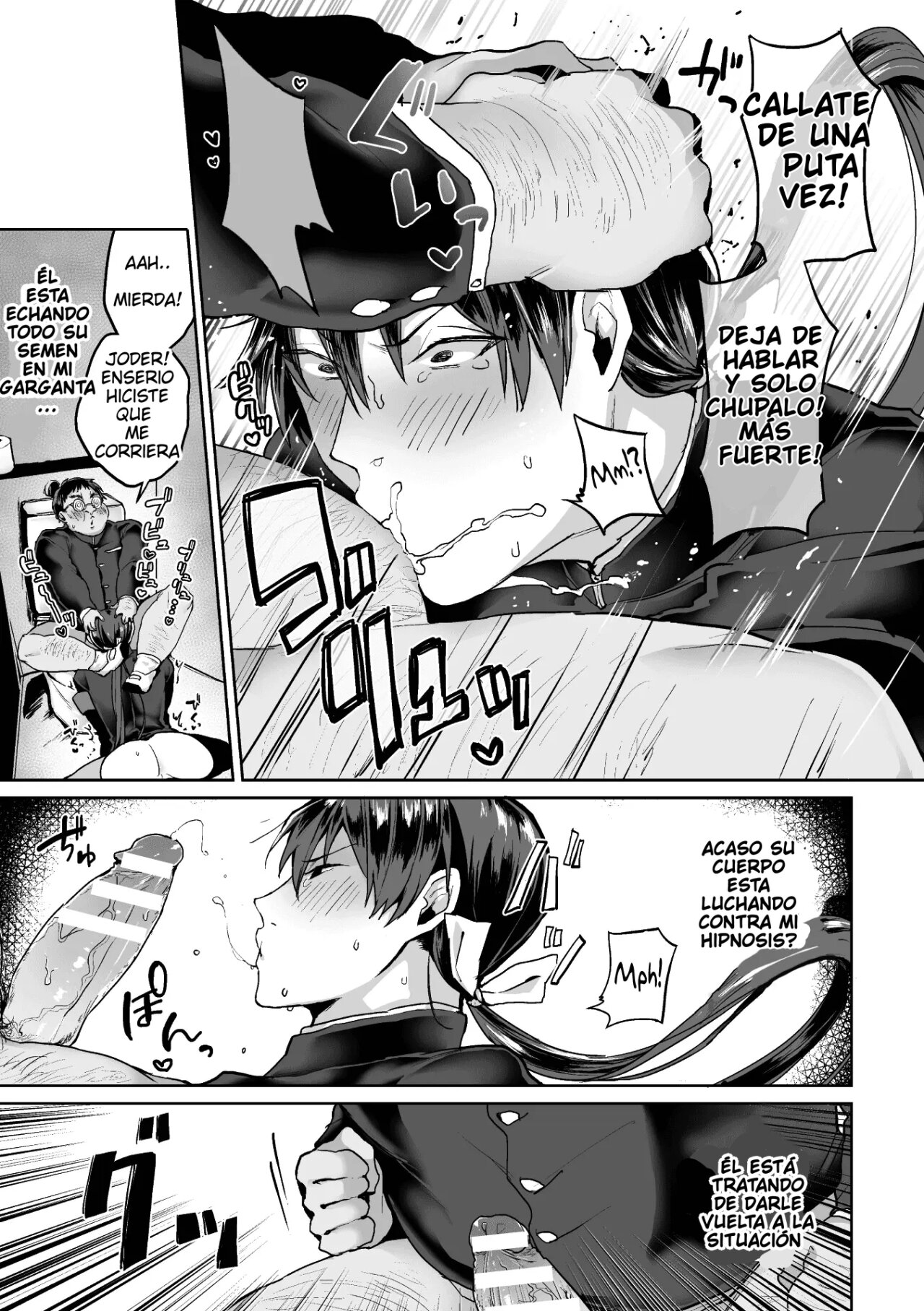 Zenkou Seito Akogare no Fuuki Iinchou ga Dosukebe Maso Datta no Daga!? Ch. 1 page 10 full