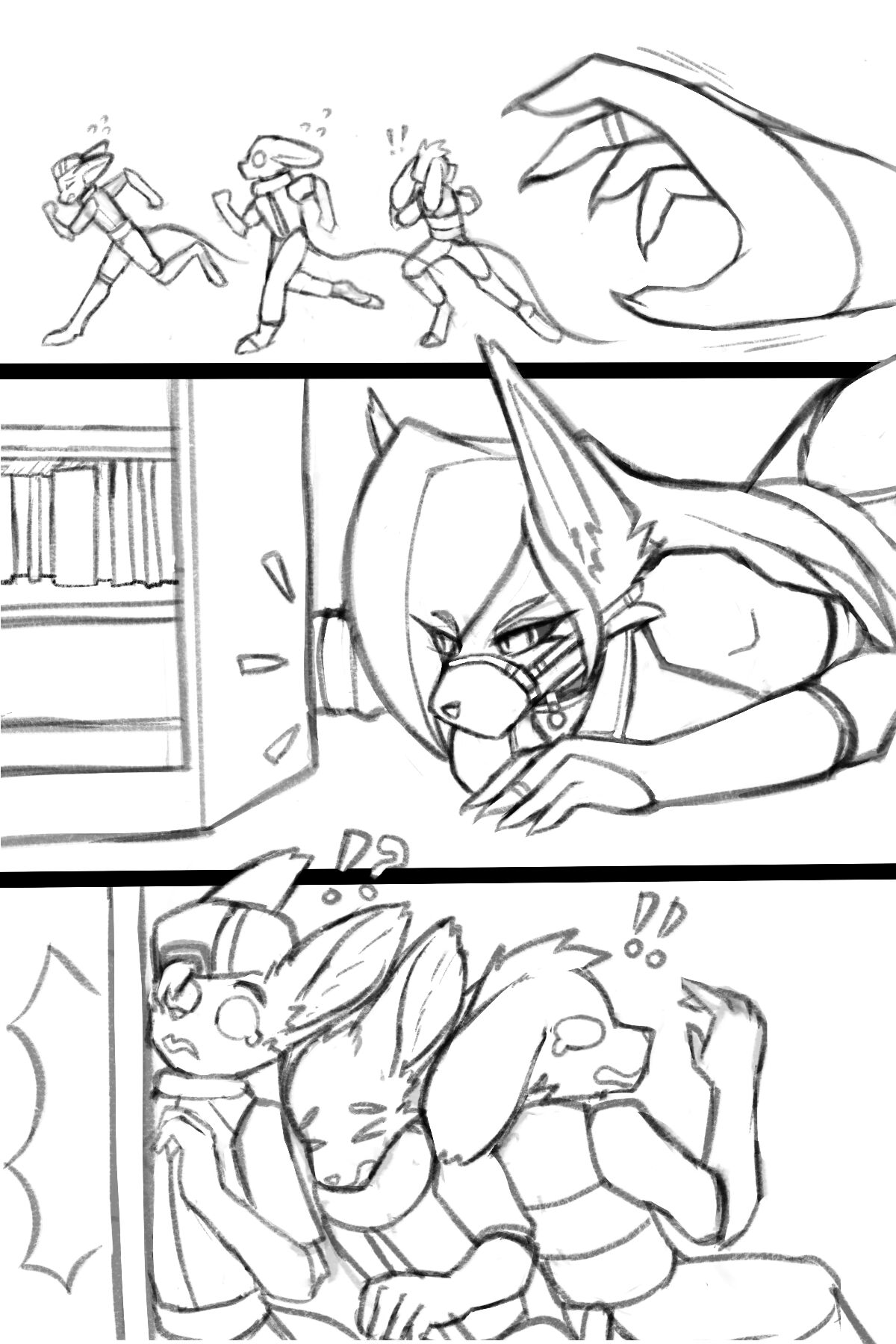 Lady and Mice page 1 full