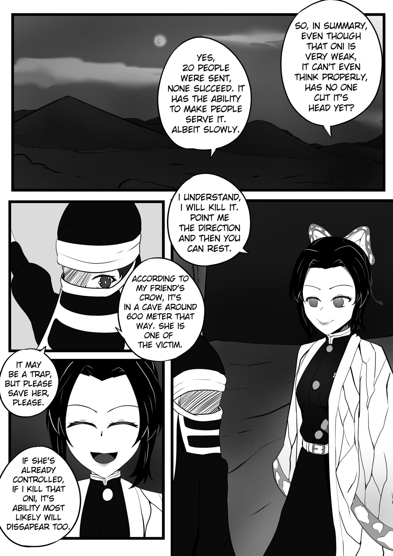 The Insect Hashira Can't Beat The Weakest Oni page 2 full