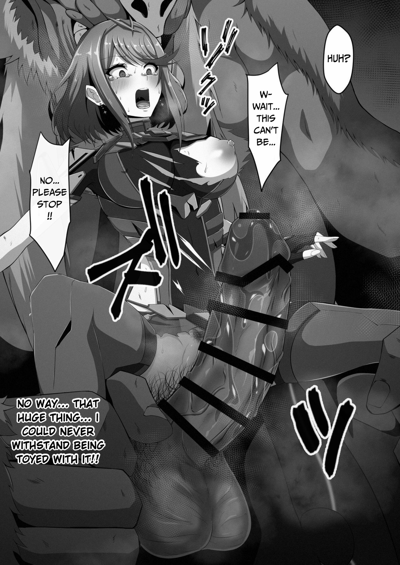 Pyra/Mythra  X Gonzalez Short Doujinshi Compilation page 9 full