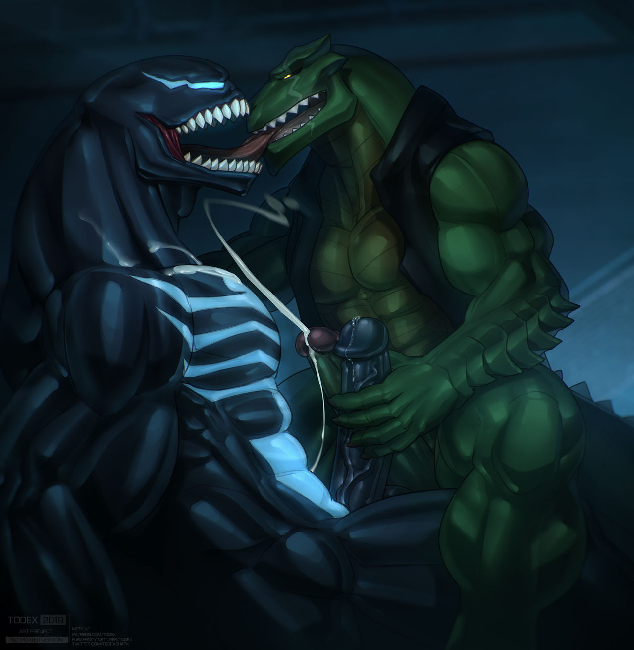 Killer Croc X Venom page 6 full
