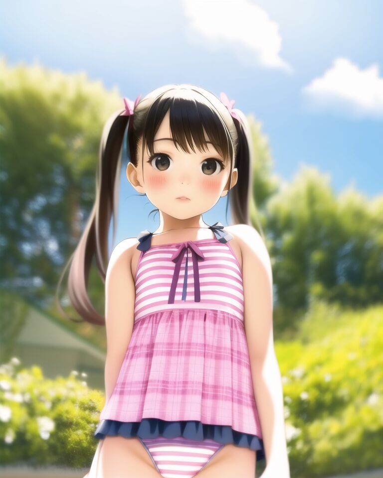 AI generated loli in swimsuit page 6 full