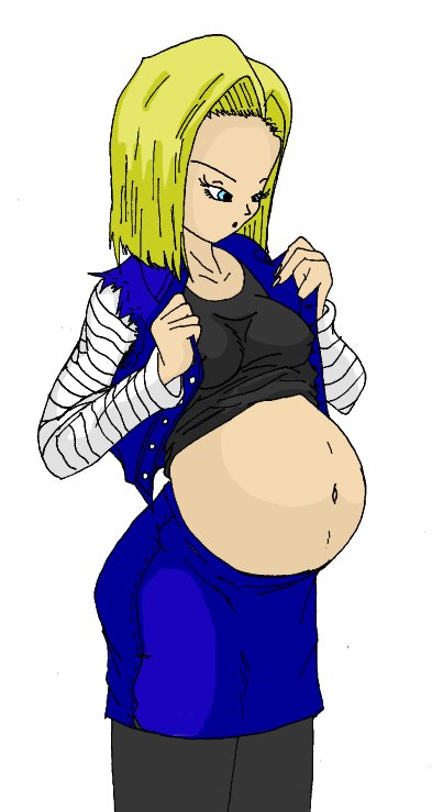 Pregnant Android 18 page 1 full