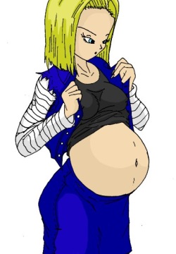 Pregnant Android 18