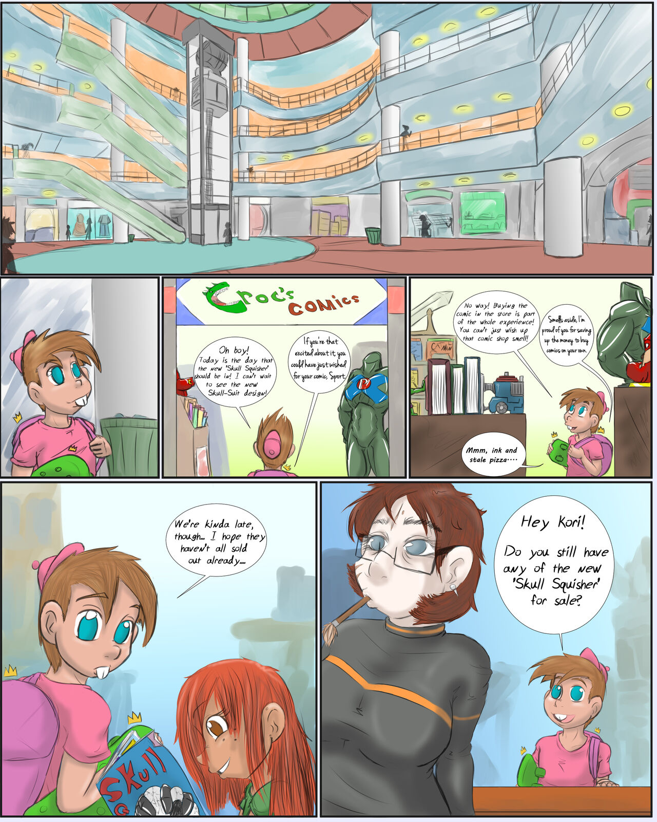 SniperTomcat's Sleepover Surprise page 1 full