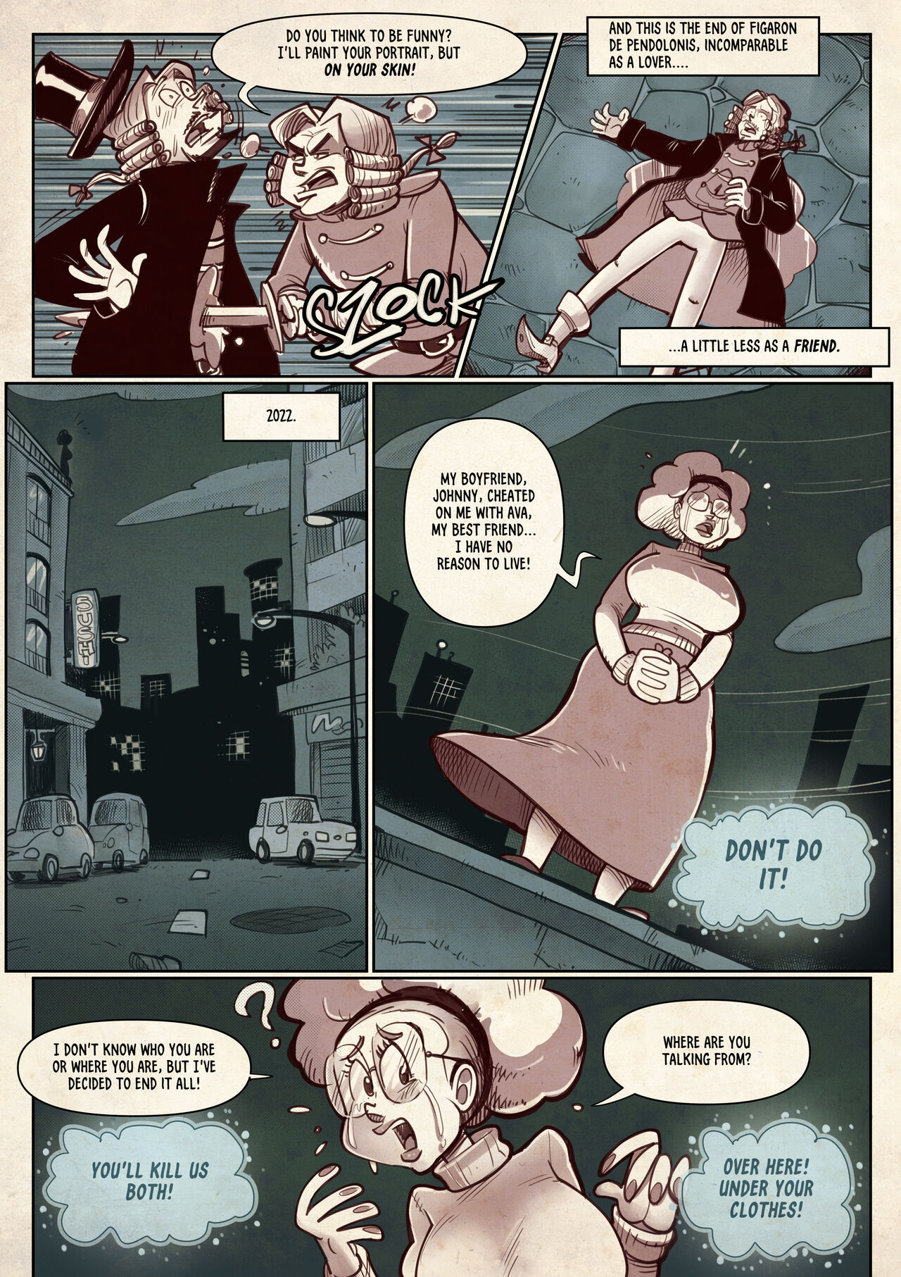 Ghost With Benefits page 3 full