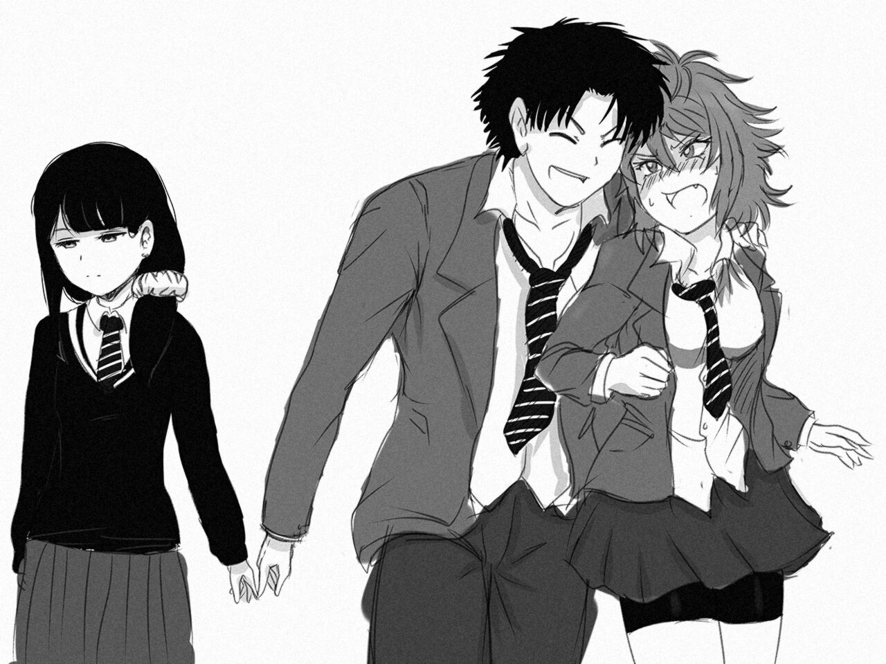 Tomo-chan comics page 1 full