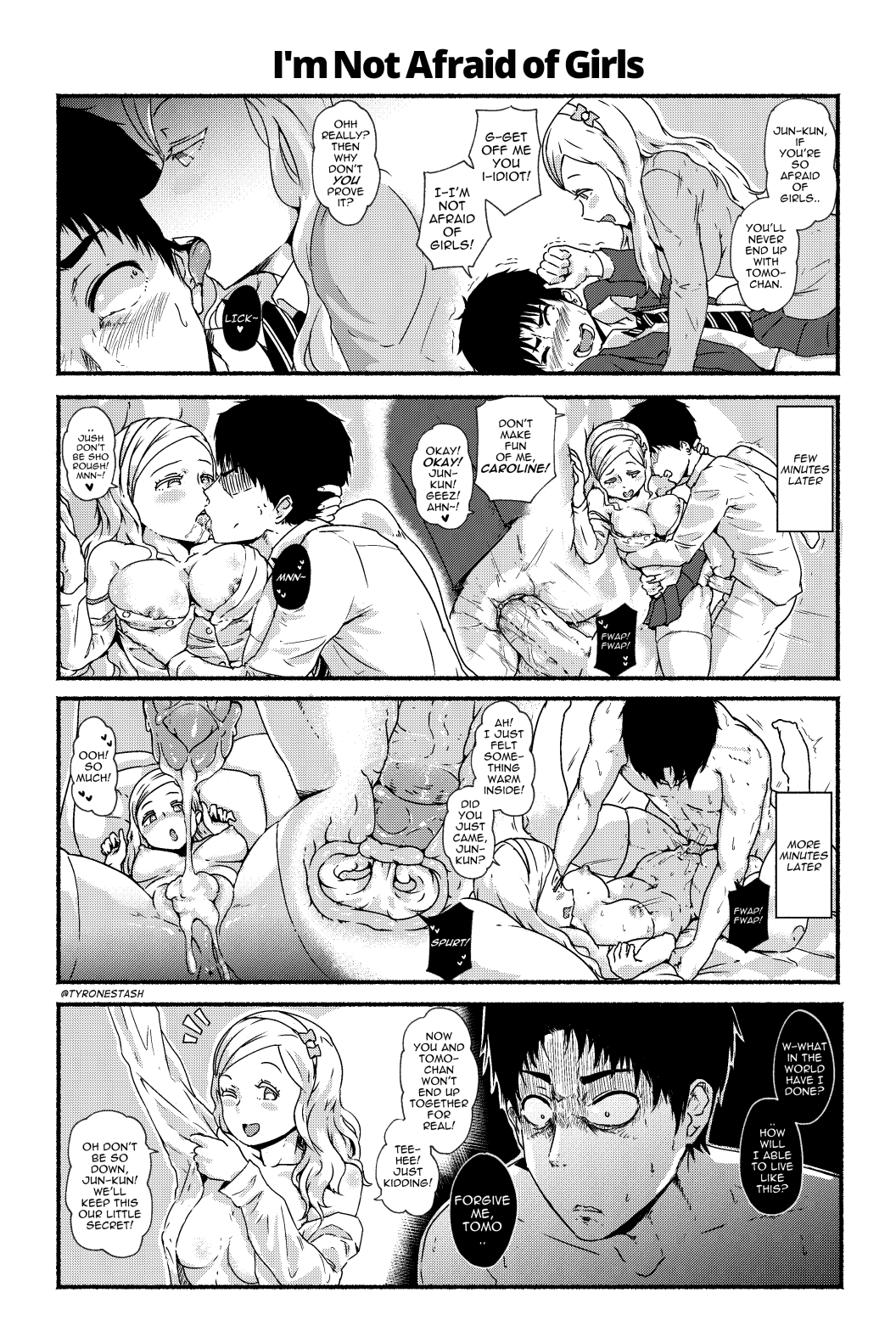 Tomo-chan comics page 10 full