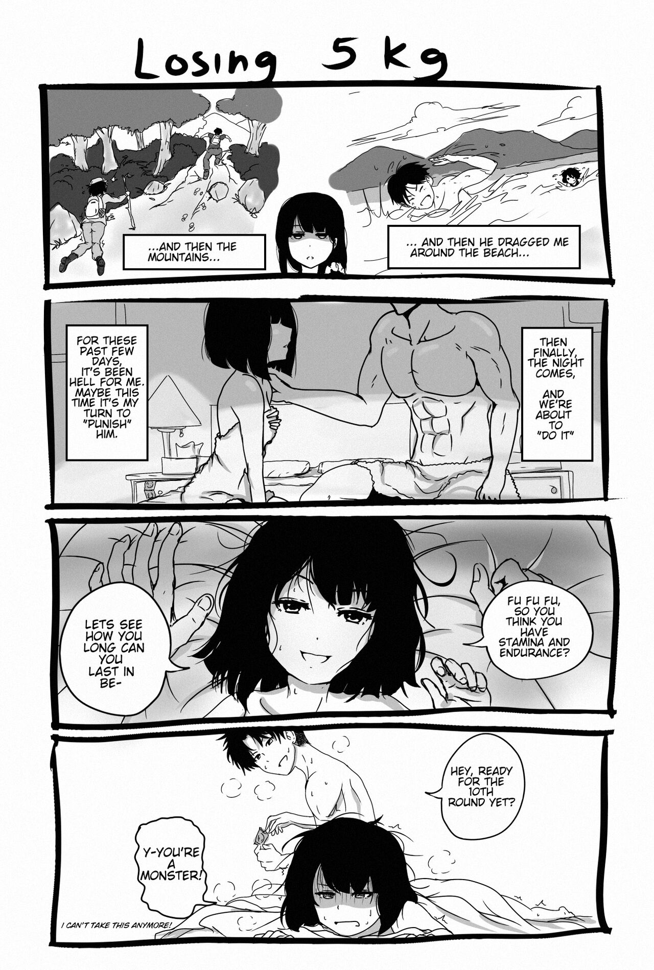 Tomo-chan comics page 2 full