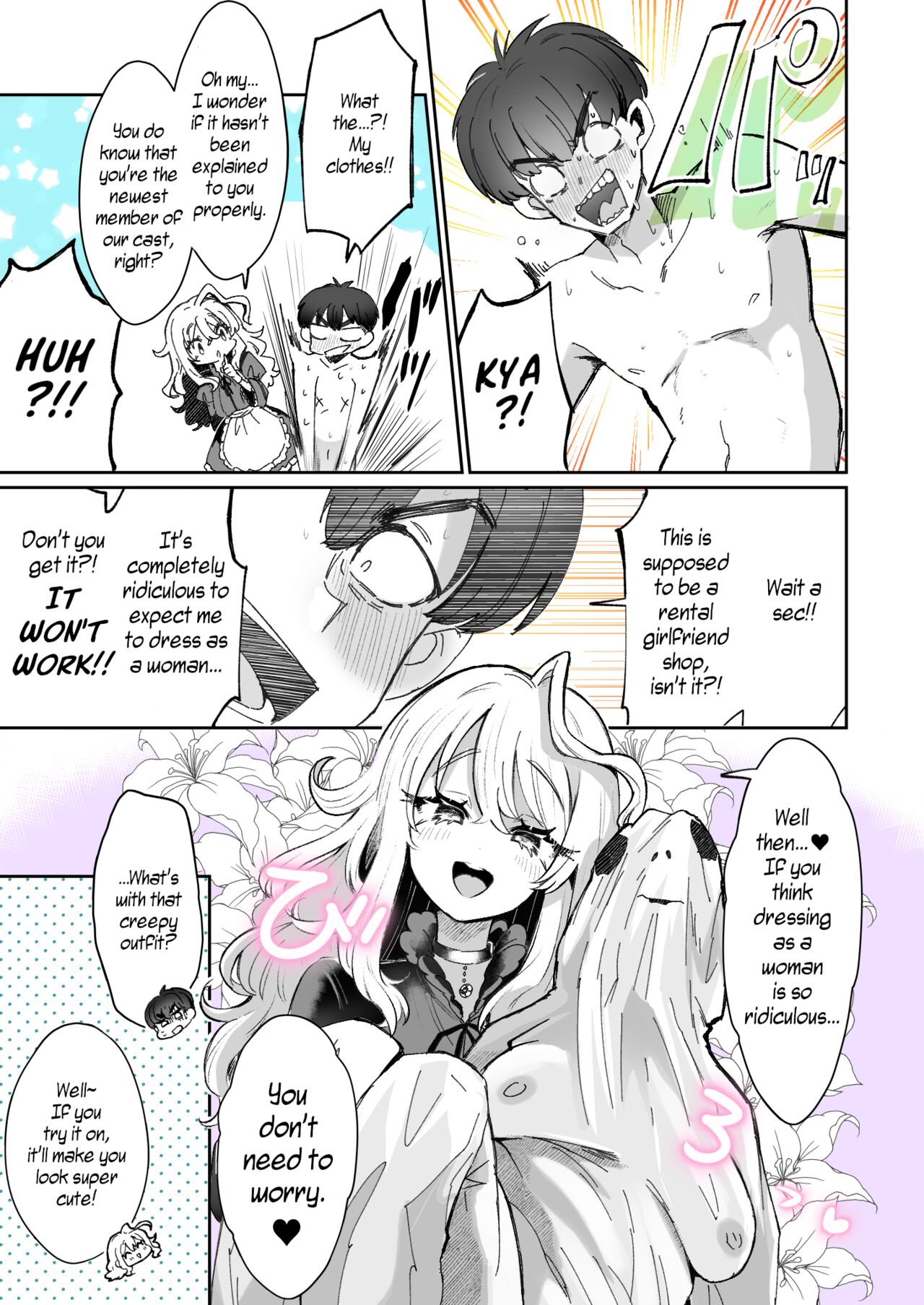 Rental? Girlfriend 1-4 + Extra page 3 full