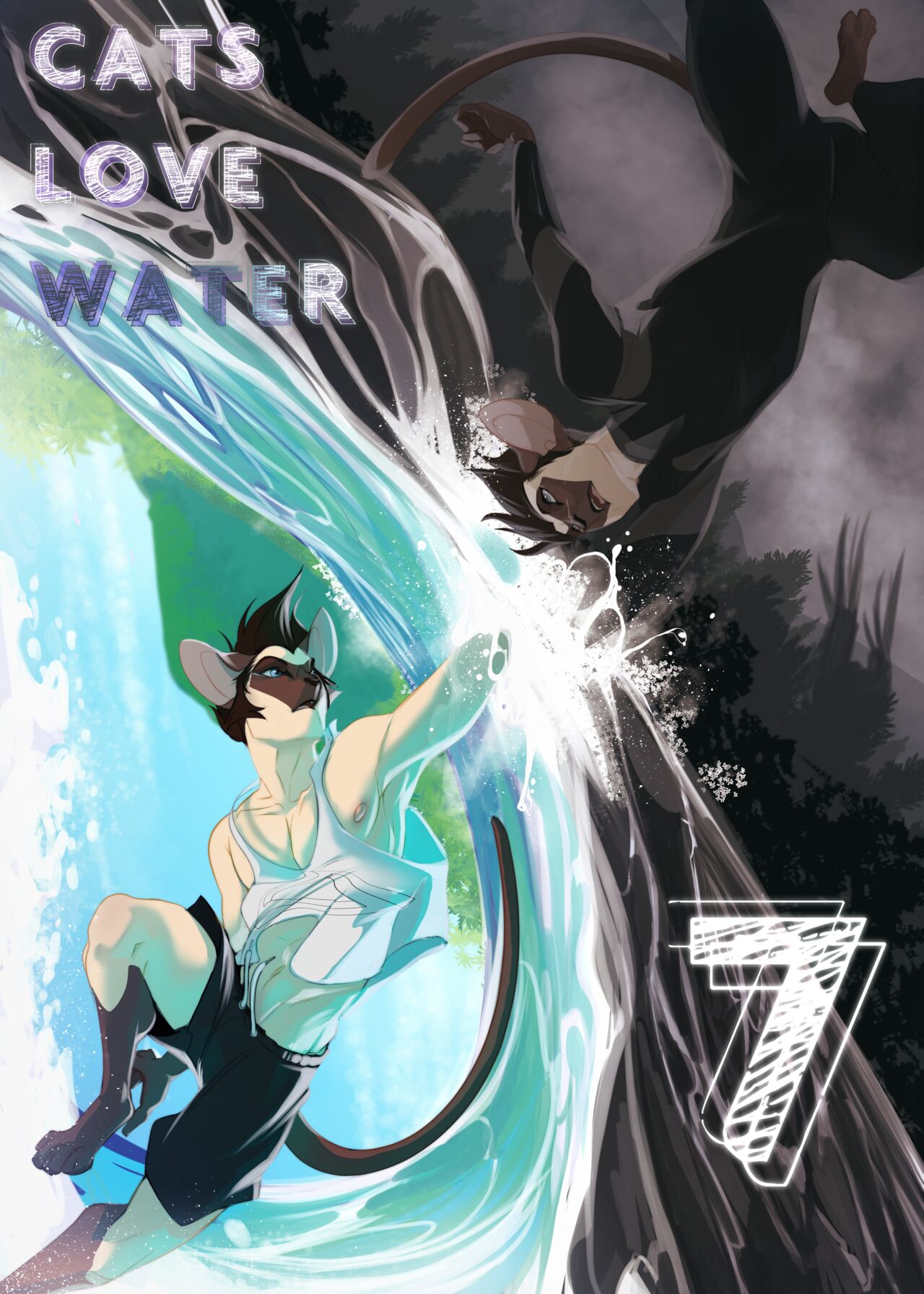 Cats love water 7 page 1 full