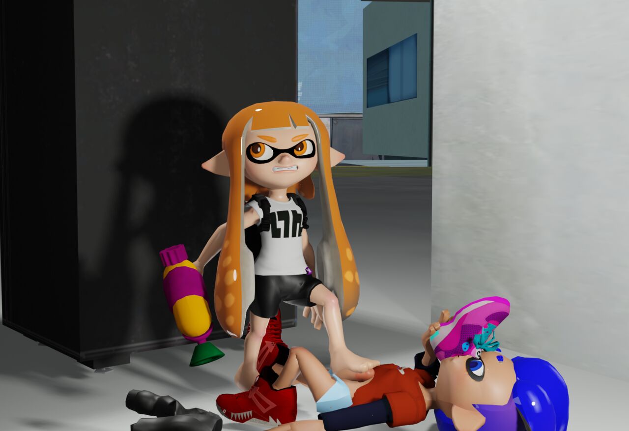 Inkling Girl Feet and Footjob page 2 full