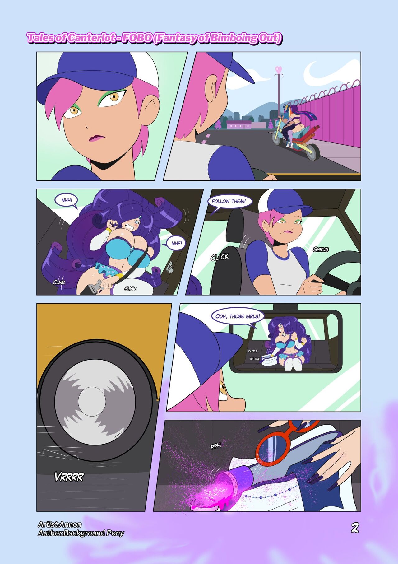 Annon- Tales of Canterlot  FOBO : Fantasy Of Bimboing Out page 2 full