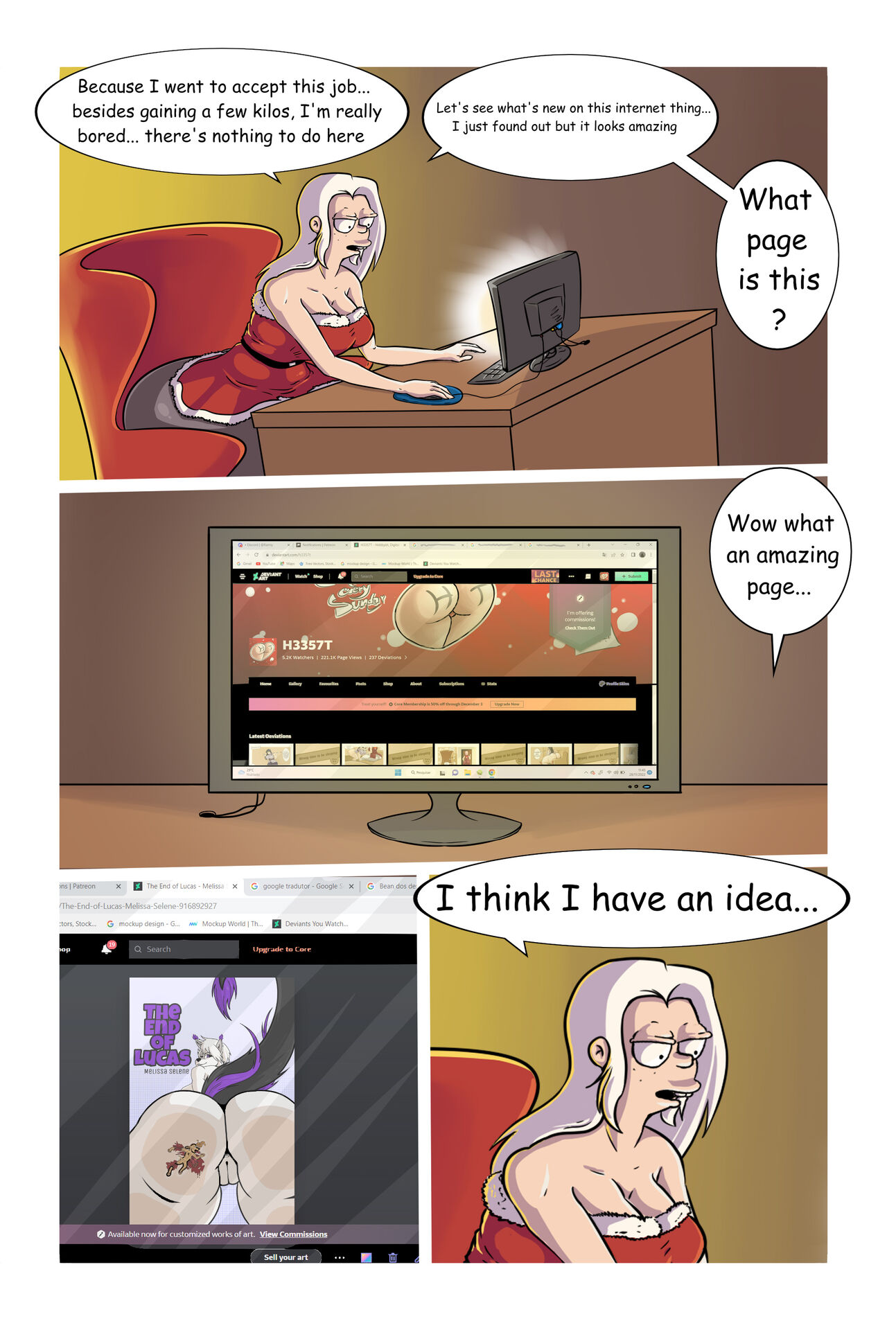Bean's New Job page 2 full