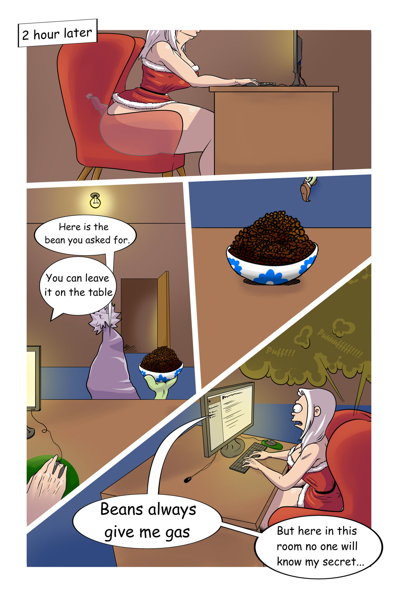 Bean's New Job page 8 full