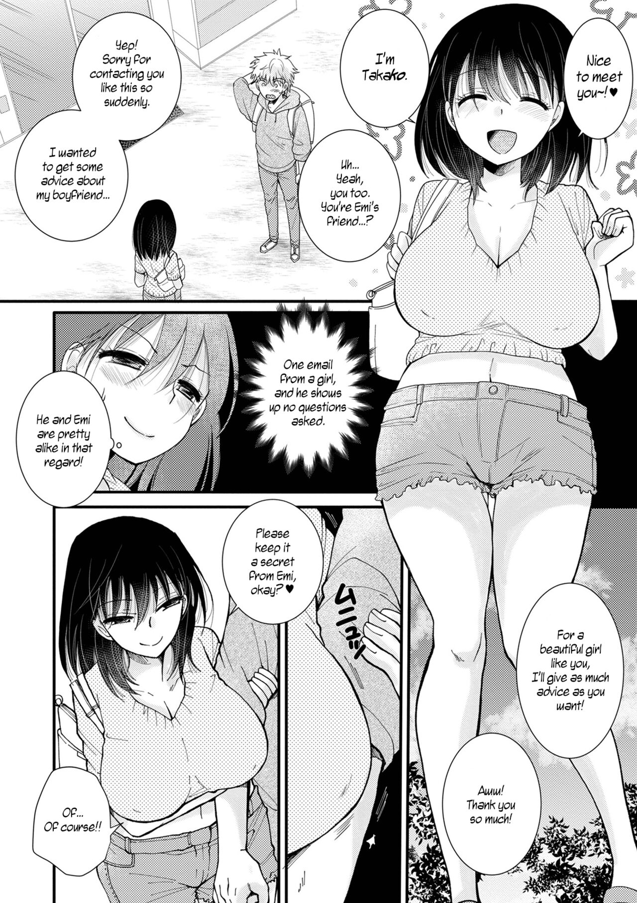 Kanojo no Kareshi wo Netotchae!! | I'll Have Sex With My Girlfriend's Boyfriend!! page 4 full