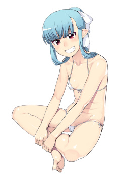 Tsugumomo - Nude Character Art