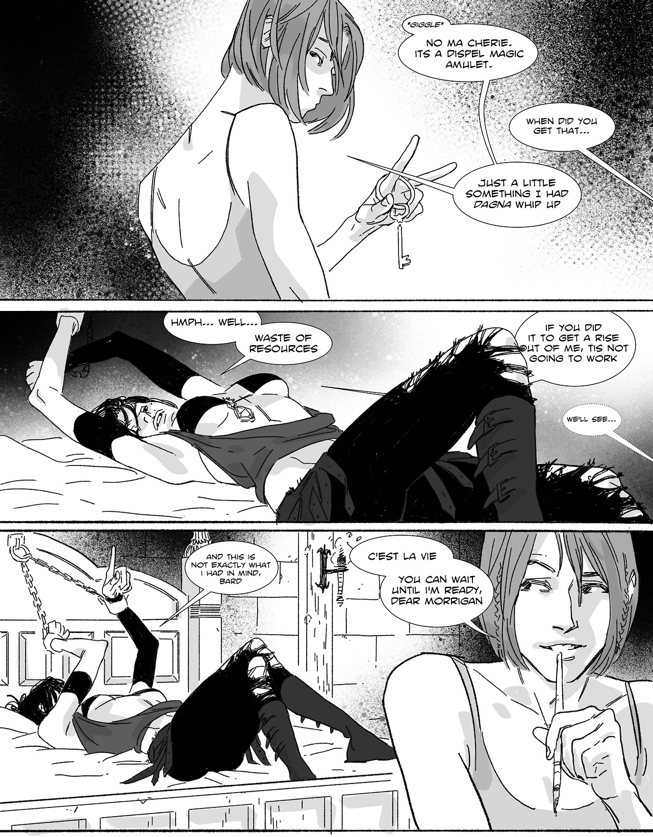 Morrigan/Leliana comic page 8 full