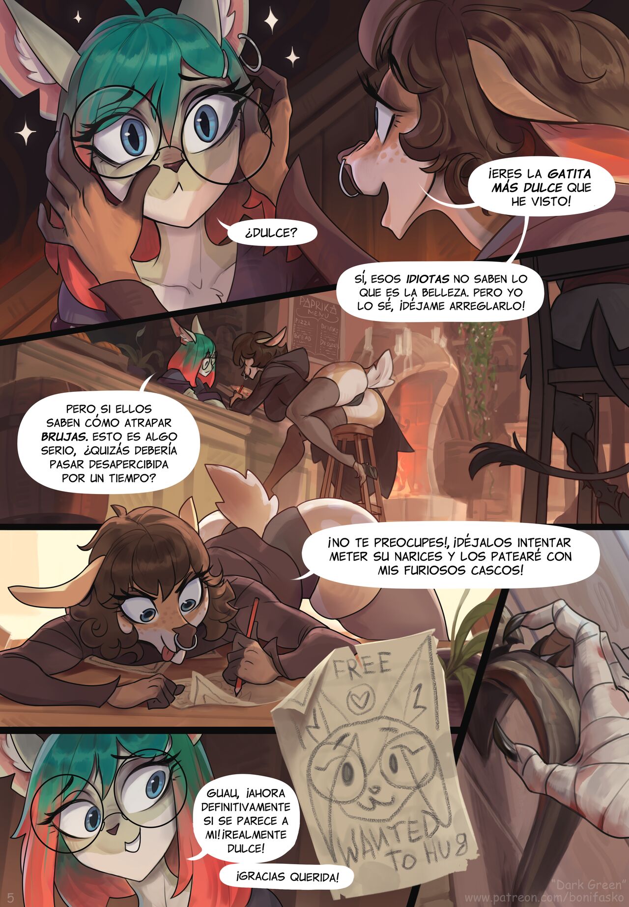 Dark Green page 6 full
