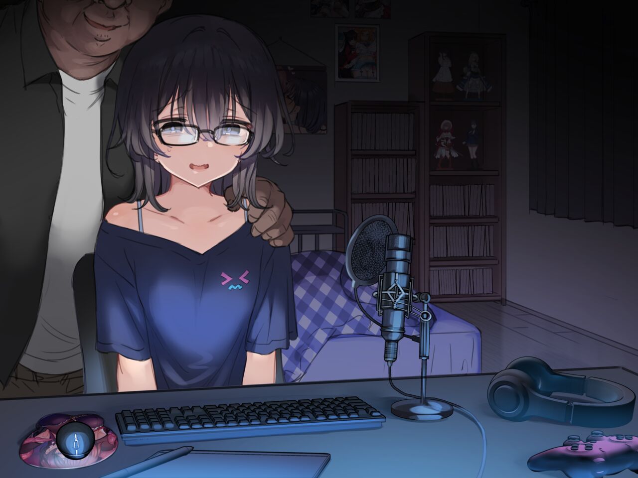 Punished by her father for streaming to adults page 5 full