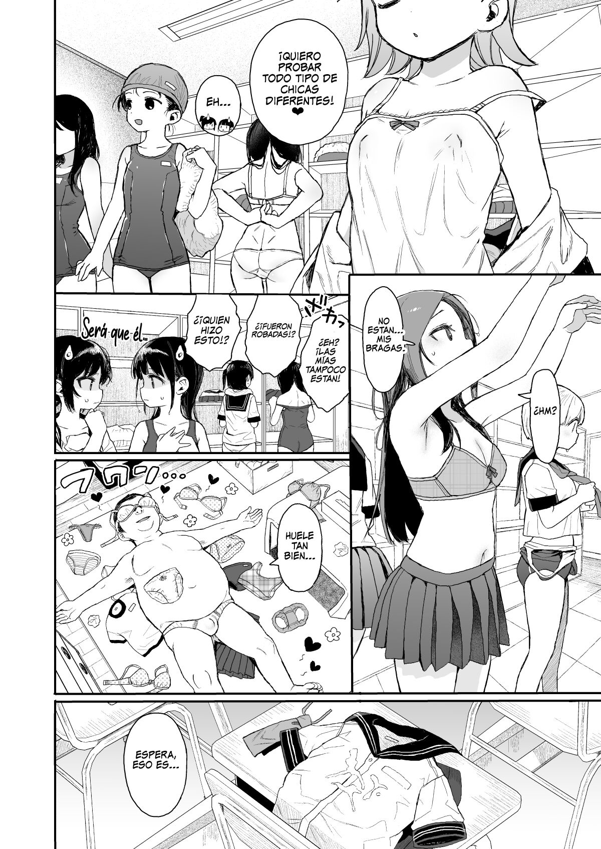 C99 JC Mix "Varías Estudiantes de Escuela Secundaria" page 3 full
