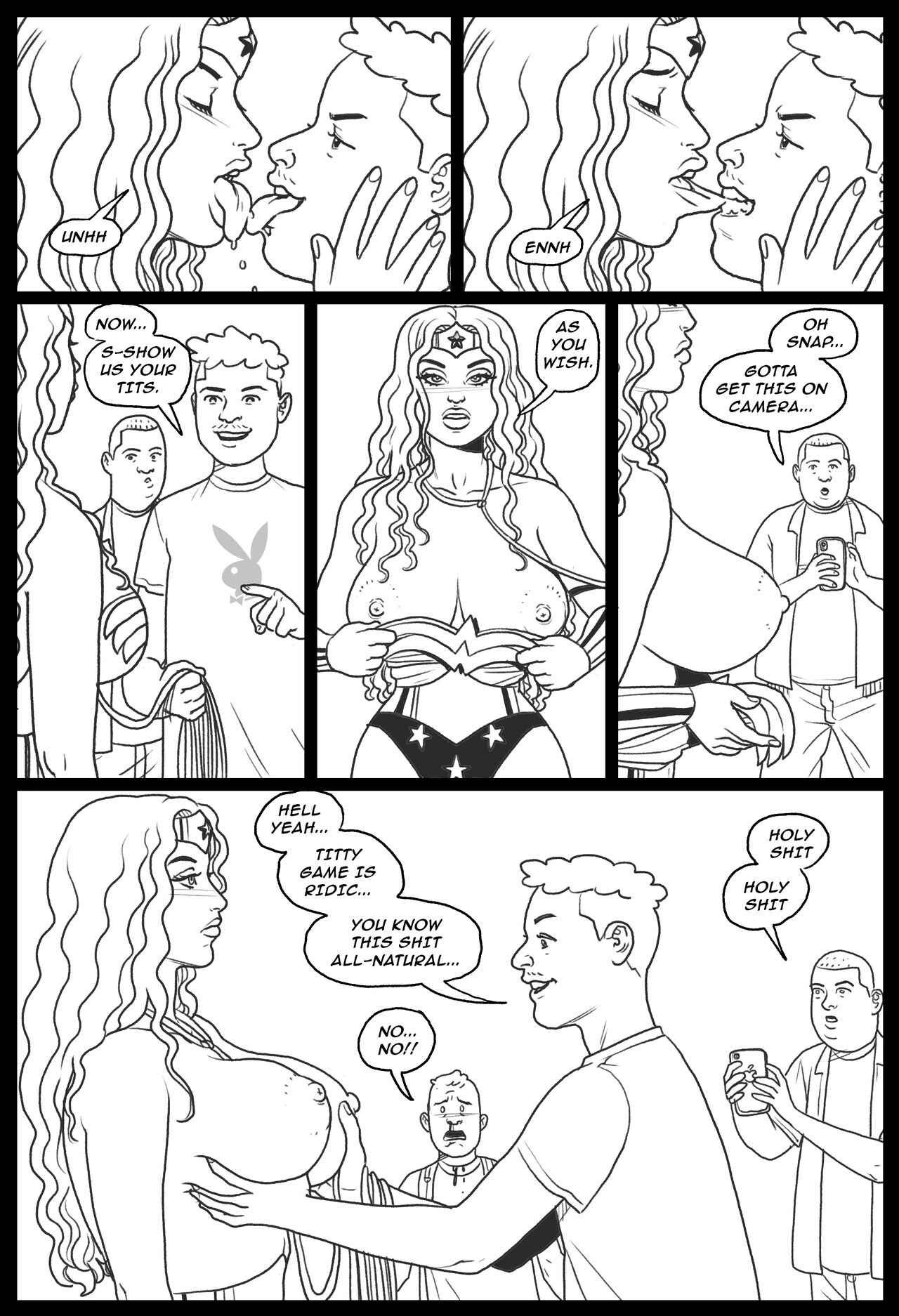 Bang my Bully 2 Wonder Woman page 6 full