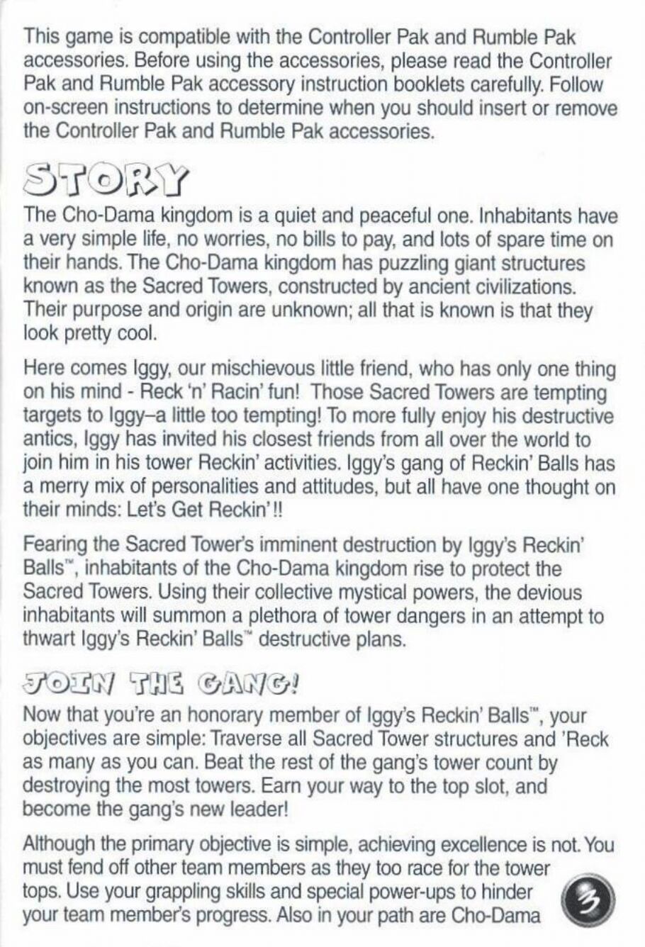 Iggy's Wrecking Balls Manual page 5 full