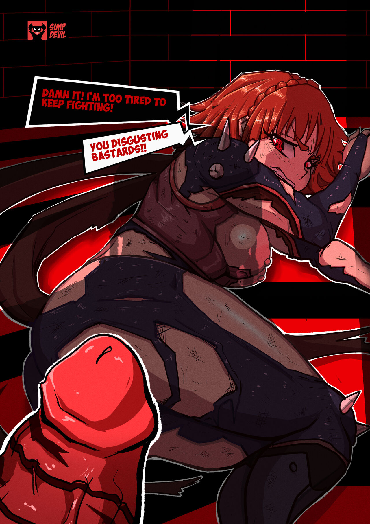 Makoto Niijima vs Oni page 4 full