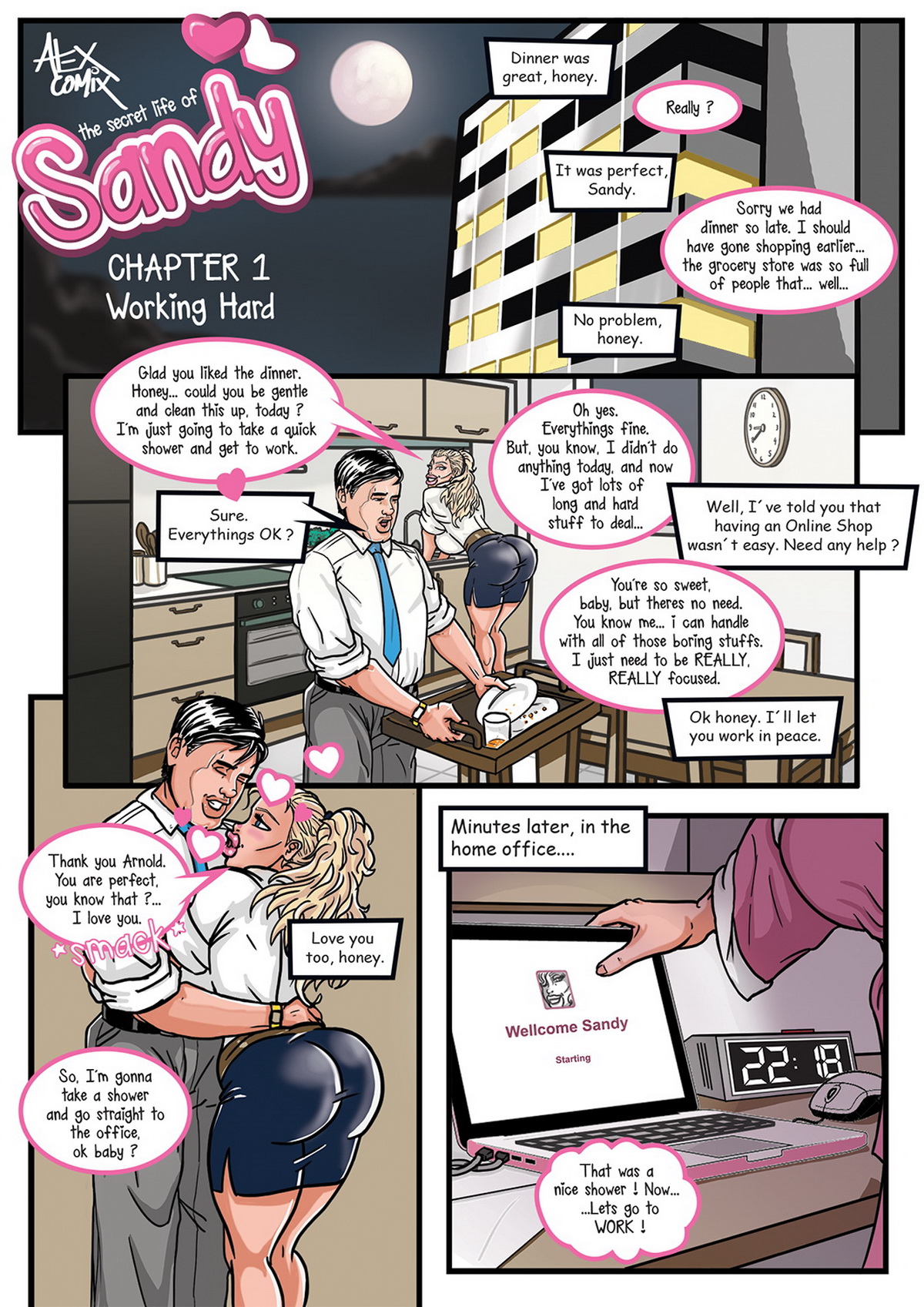 AlexComix - The Secret Life of Sandy page 1 full