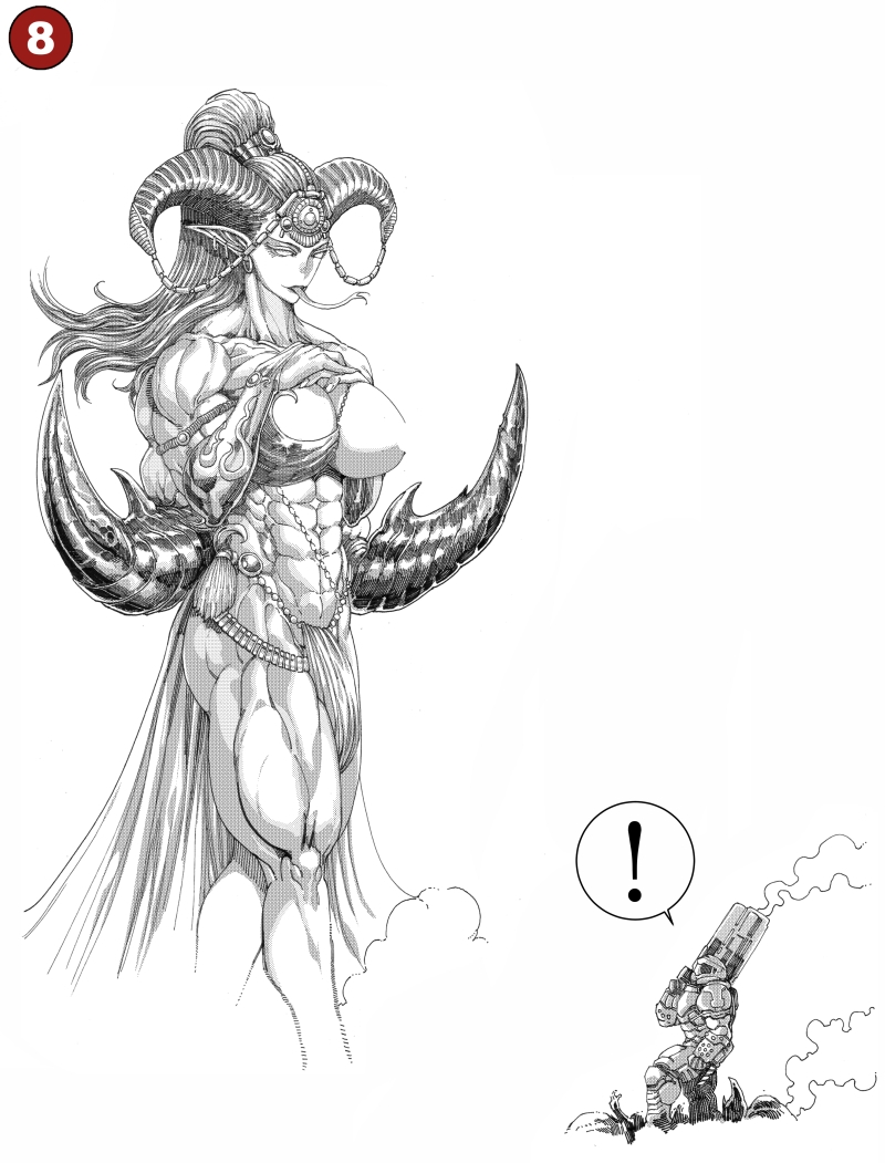 Whm40K × DOOM page 8 full
