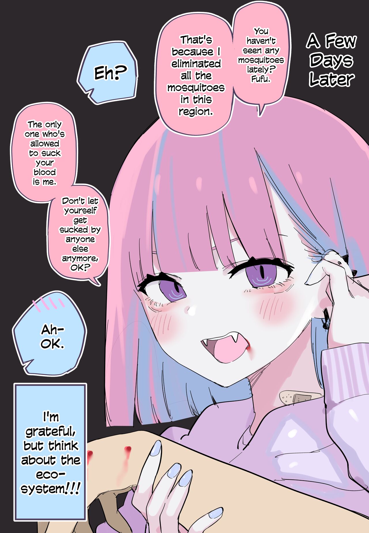 Ai ga Omo Sugiru Cool Kyuuketsuki-chan | Needy Cool Vampire-Chan page 2 full