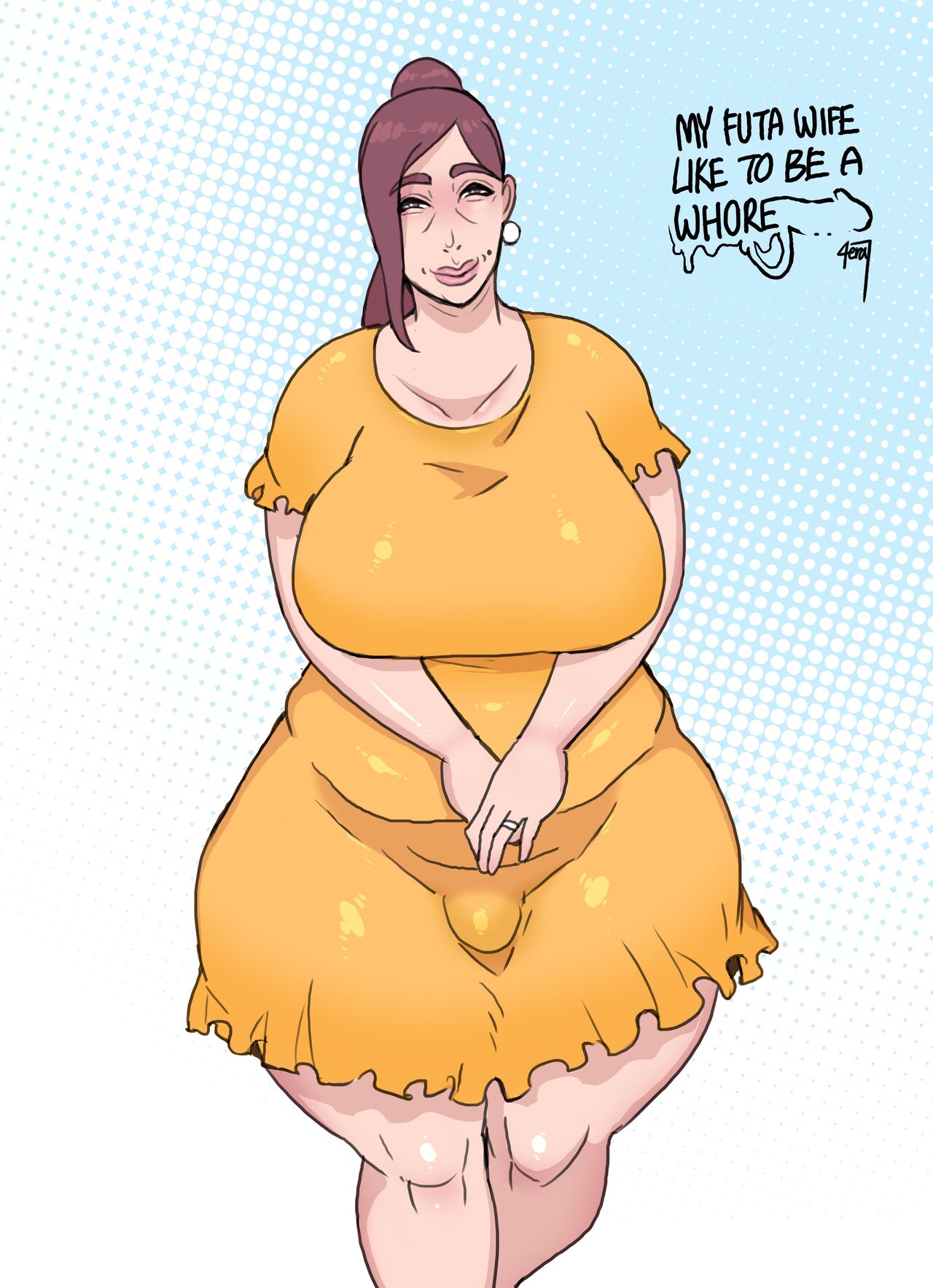 My Futa Wife Like to be a Whore page 1 full