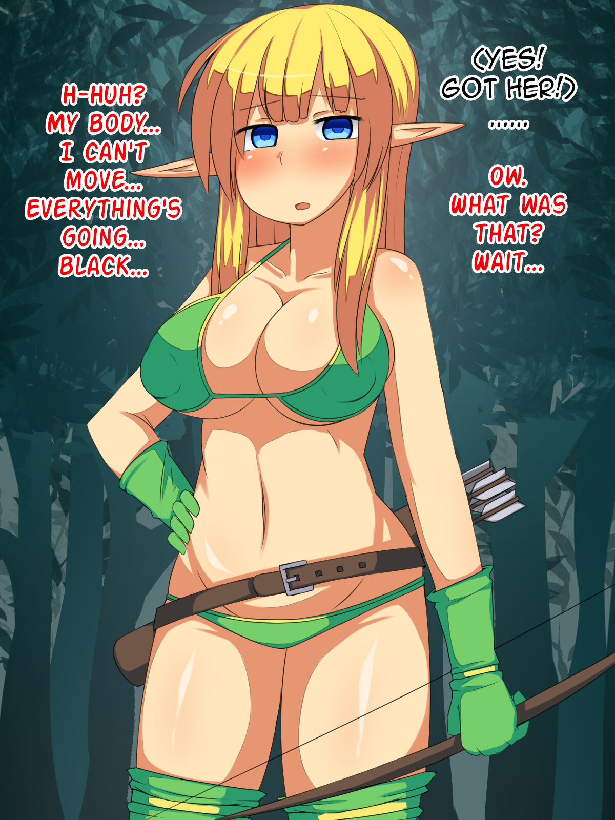 Namaiki na Elf ni Orc ga Shikaeshi Shite Onaho ni Suru Ohanashi page 5 full