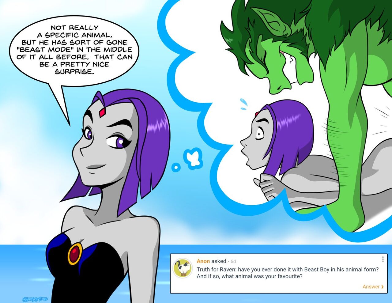 Truth or Dare? + bonus page 7 full