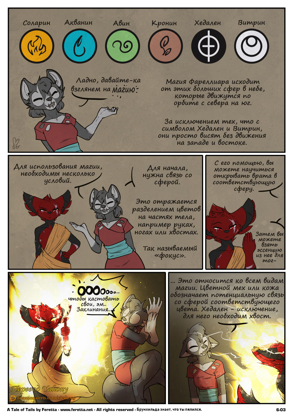 A Tale of Tails: Chapter 6 - Paths converge | Глава 6 - Связывание путей   +Bonus page 4 full