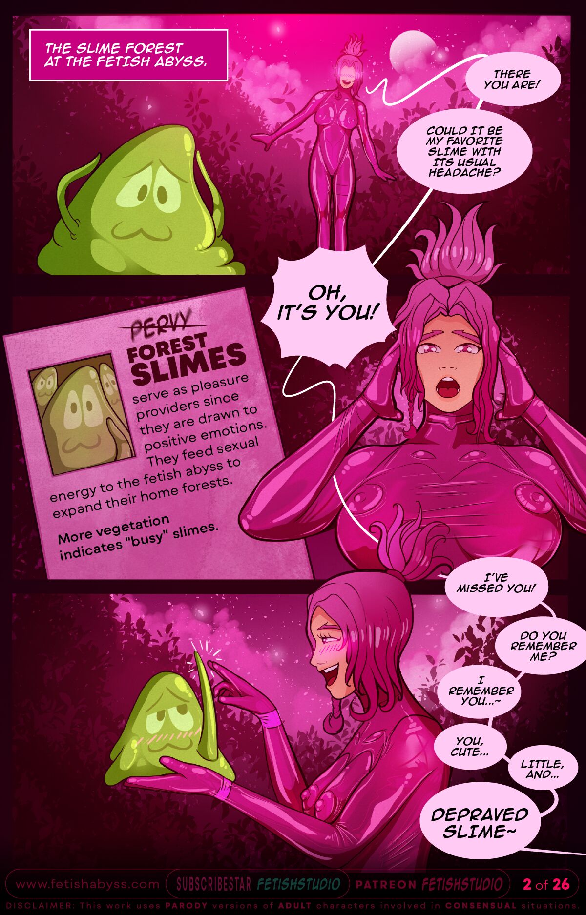 SLIME TENTACLES | LATEX PLANT ENCASEMENT | FETISH ABYSS #4 - Page 4 -  IMHentai