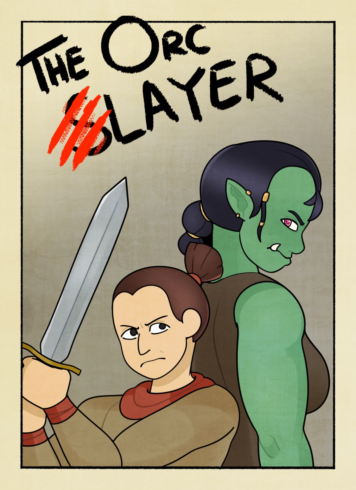 The Orc Slayer by DeadEndDraws page 1 full