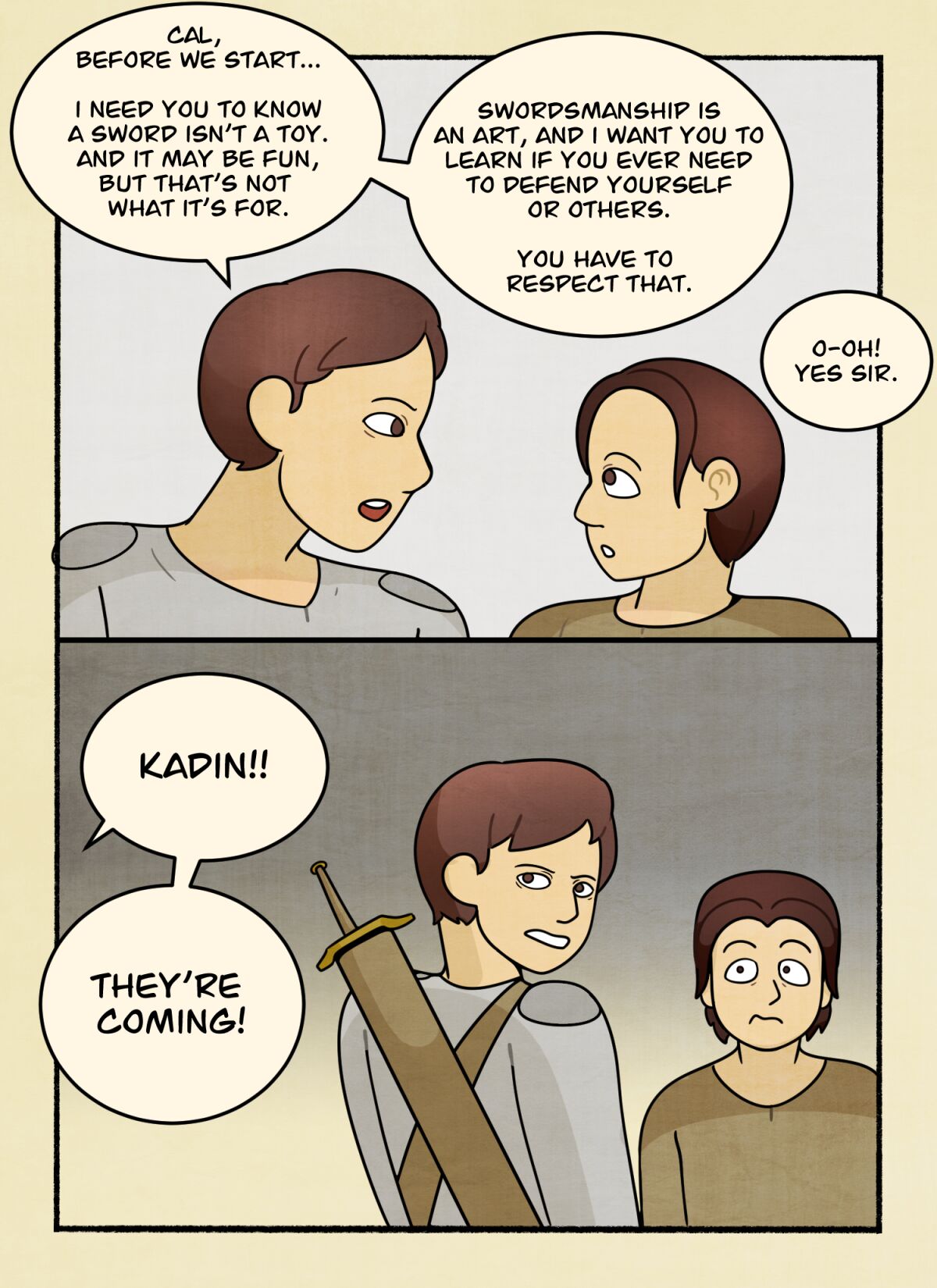 The Orc Slayer by DeadEndDraws page 3 full