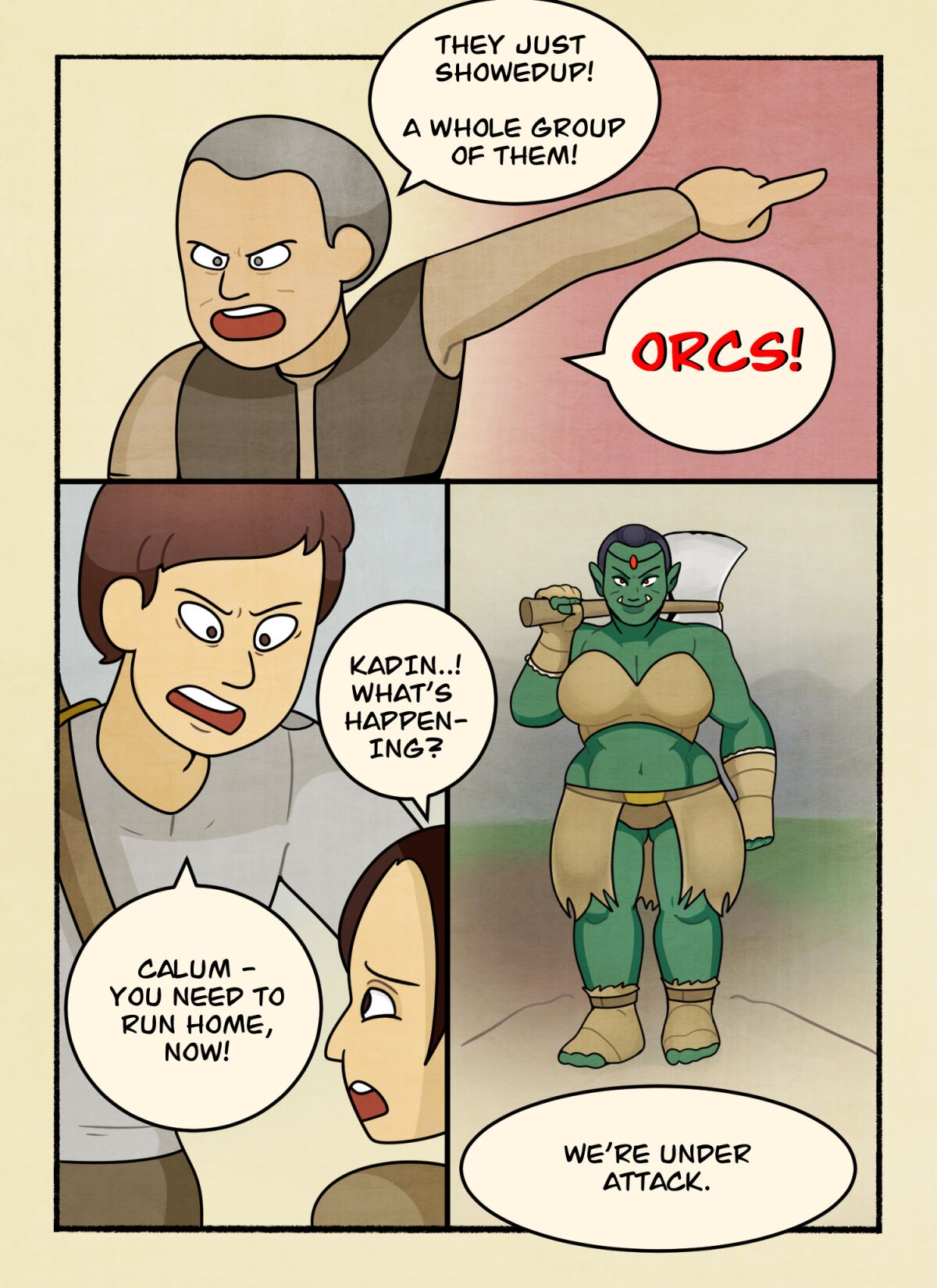 The Orc Slayer by DeadEndDraws page 4 full