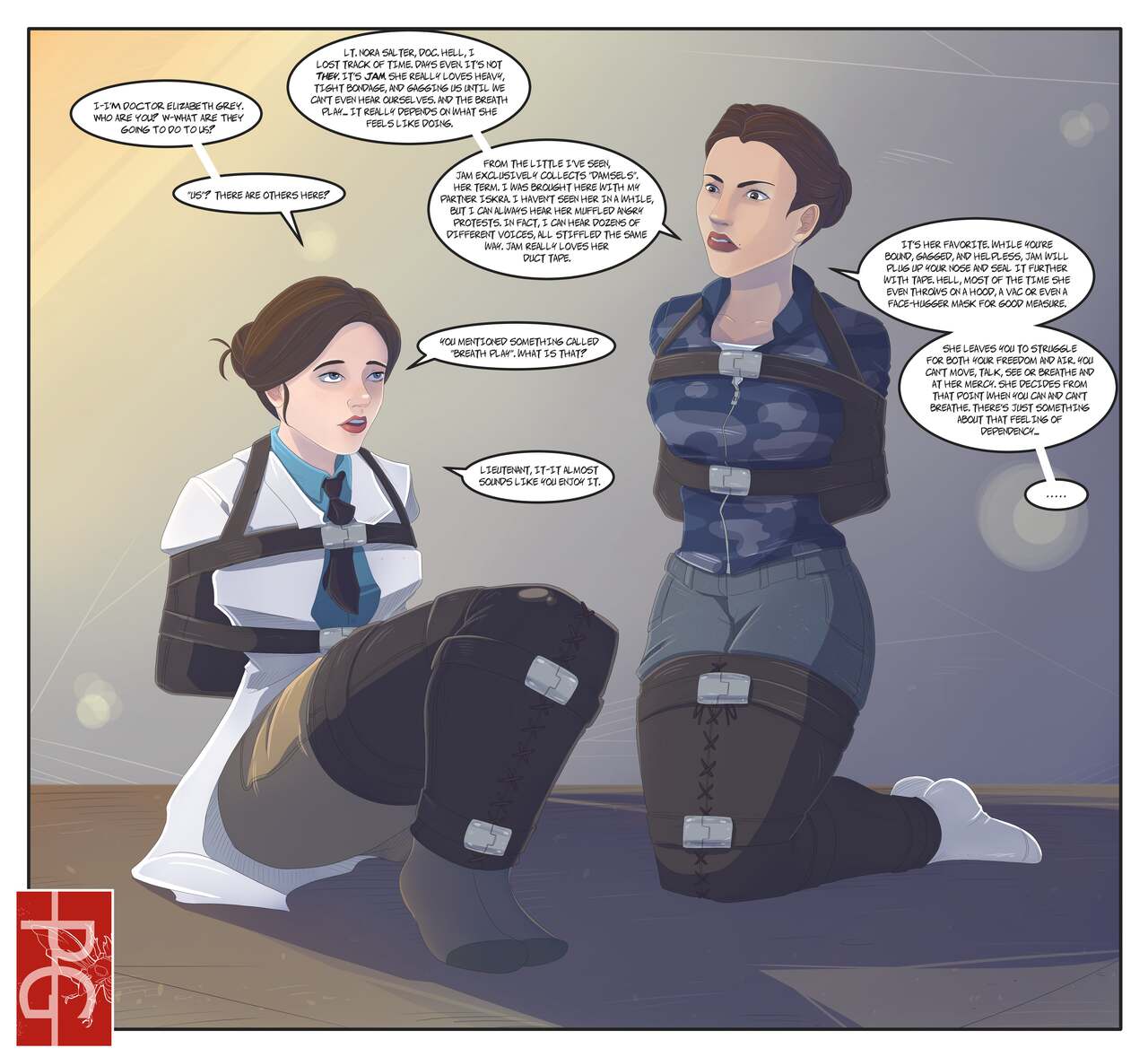 R&D ft. Elizabeth Grey & Nora Salter page 1 full