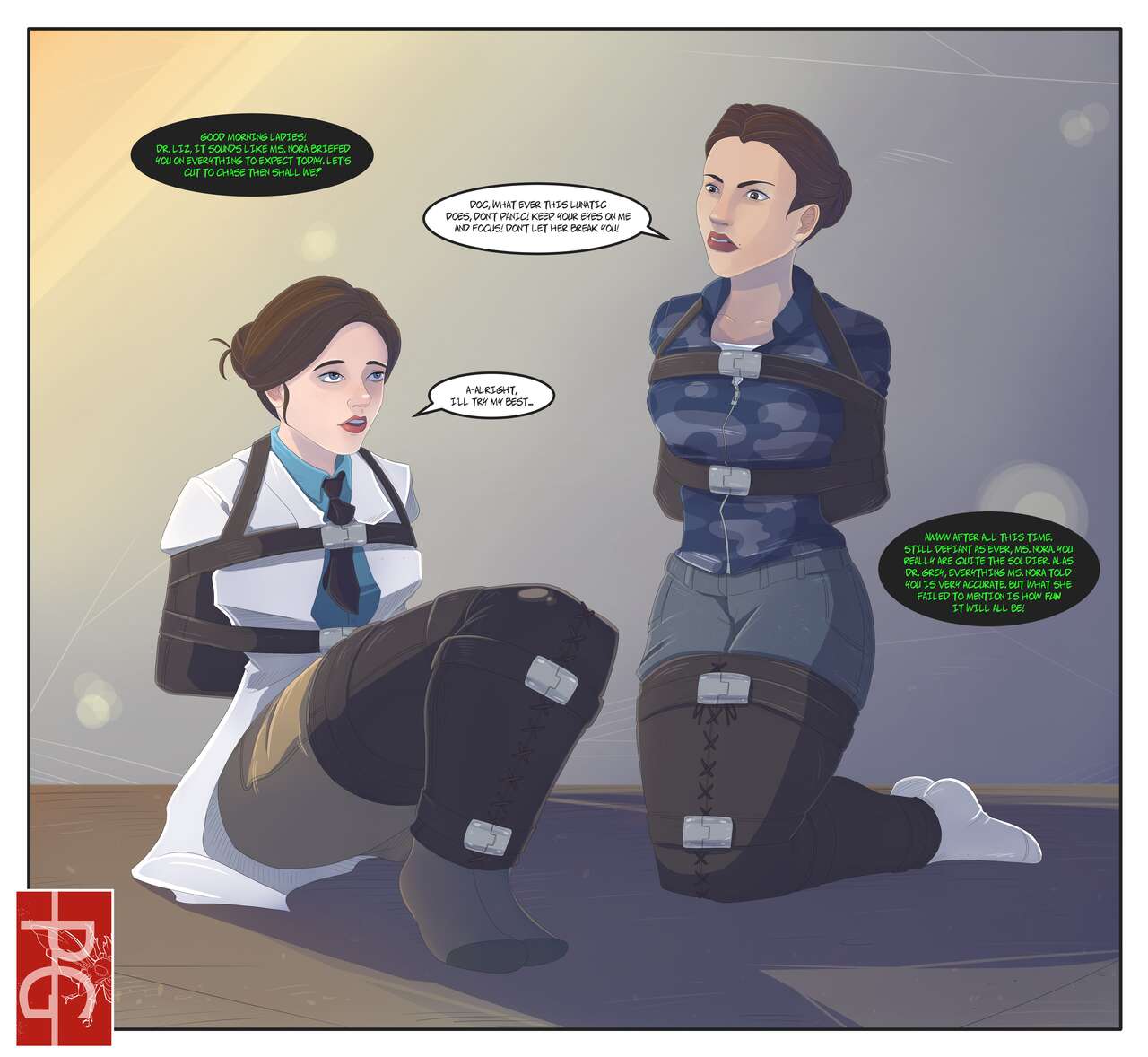 R&D ft. Elizabeth Grey & Nora Salter page 3 full