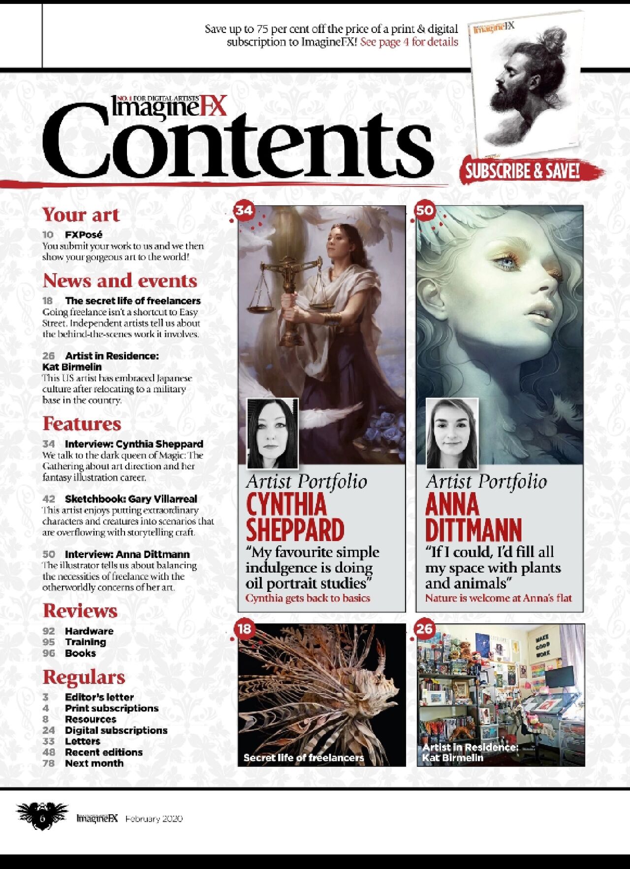 ImagineFX 2020-02 - Get Better At Anatomy page 5 full